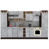 Bucatarie COSSY NEW 360 Wenge / Decor 4298